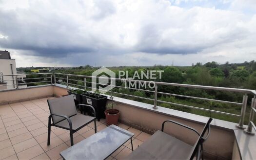 Appartement avec 2 balcons et garage